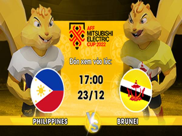 Nhận định kèo Philippines vs Brunei, 17h00 ngày 23/12